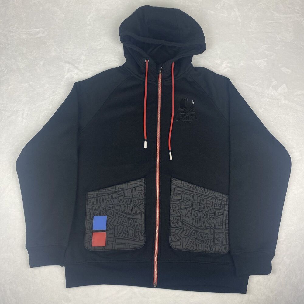 Star Wars Darth Vader Sweater Adult Medium Black Hooded Sweatshirt Casual